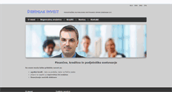 Desktop Screenshot of debenjak-invest.si